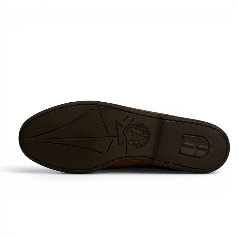 Mephisto Cap Vert Penny Loafers‎ Mens 10 Rust Brown Leather Comfort Slip On